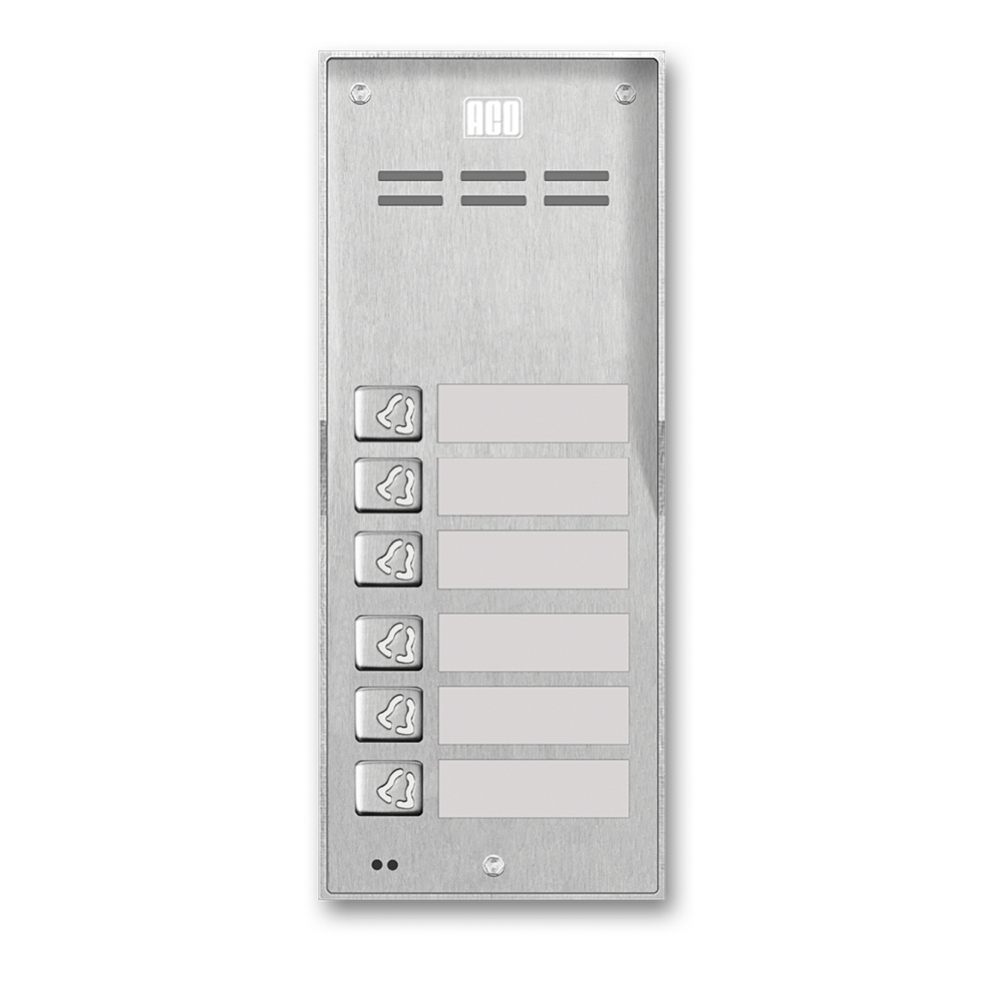 FAM-P-6NP NT Digital door entry panel with 6 buttons