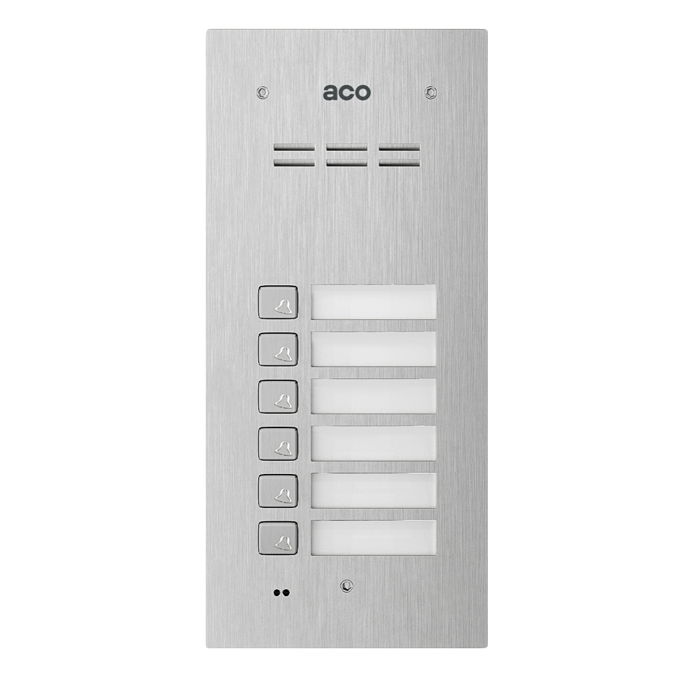 FAM-P-6NPACC Digital door entry panel with key fob reader and 6 buttons
