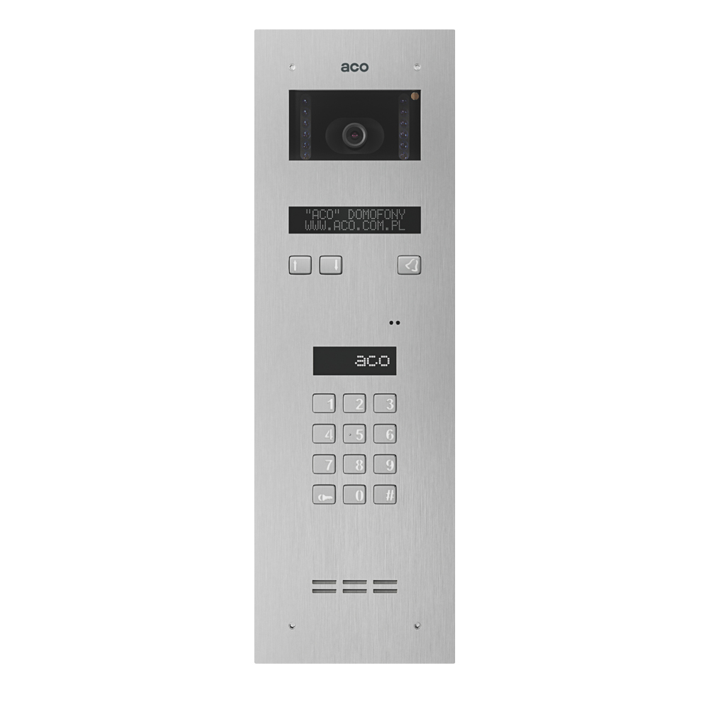 INSPIRO 7+ Video door entry unit with code lock and electronic list