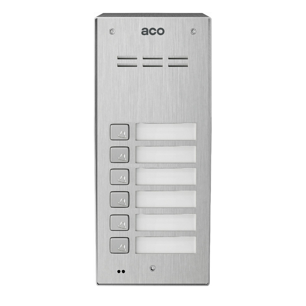 COMO-PRO-A6 NT Digital door entry system with key fob reader and 6 buttons