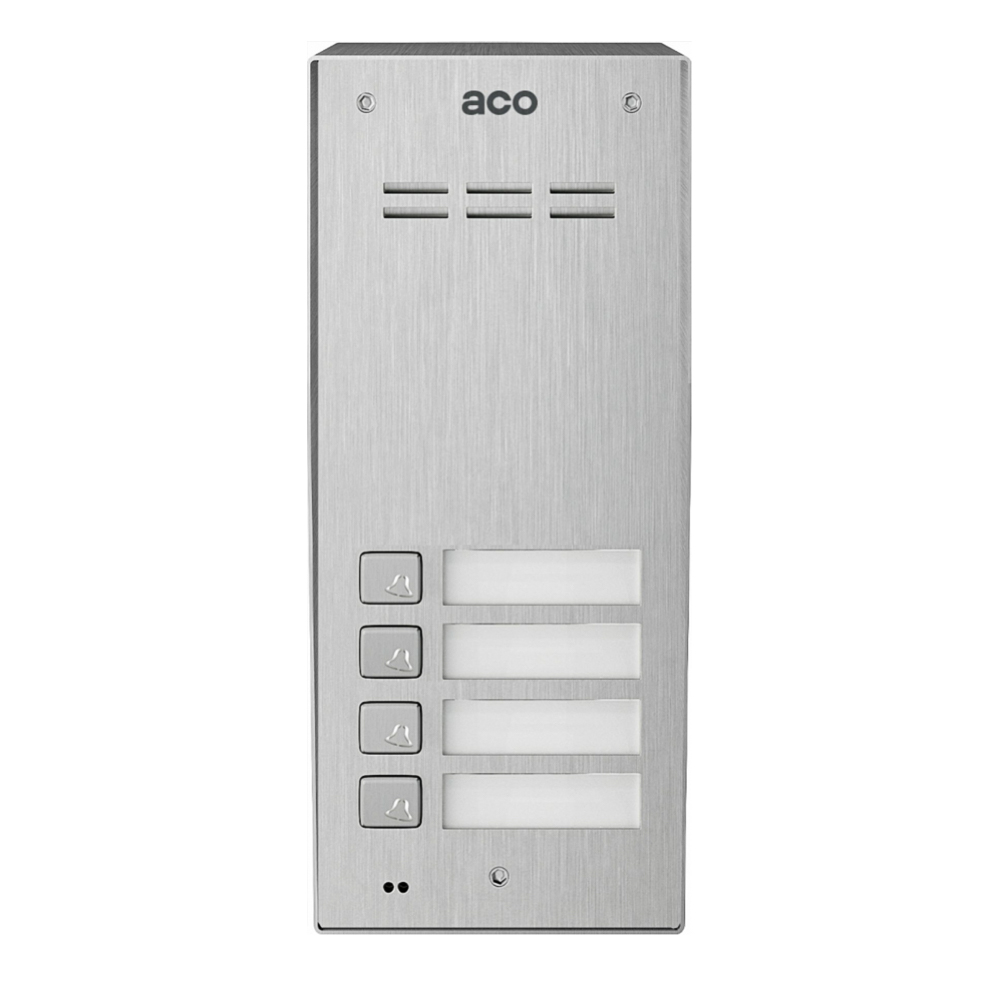 COMO-PRO-A4 NT Digital door entry system with key fob reader and 4 buttons