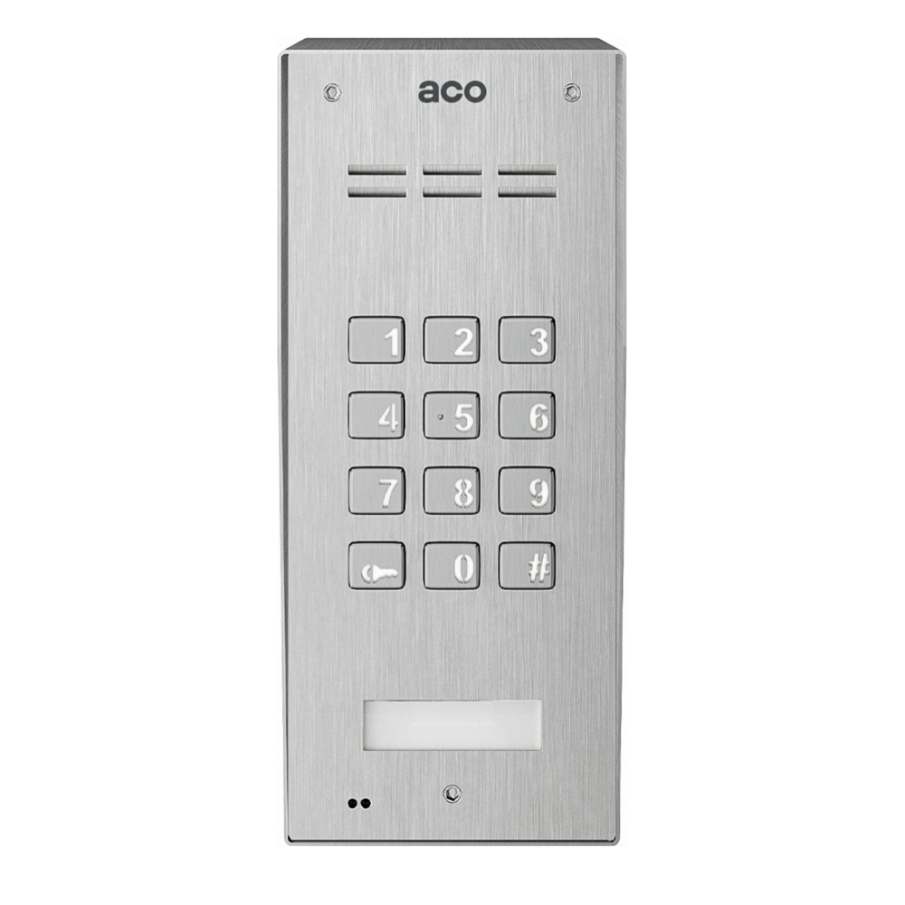 FAM-P-ZSACC NT Digital door entry panel with key fob reader and code lock