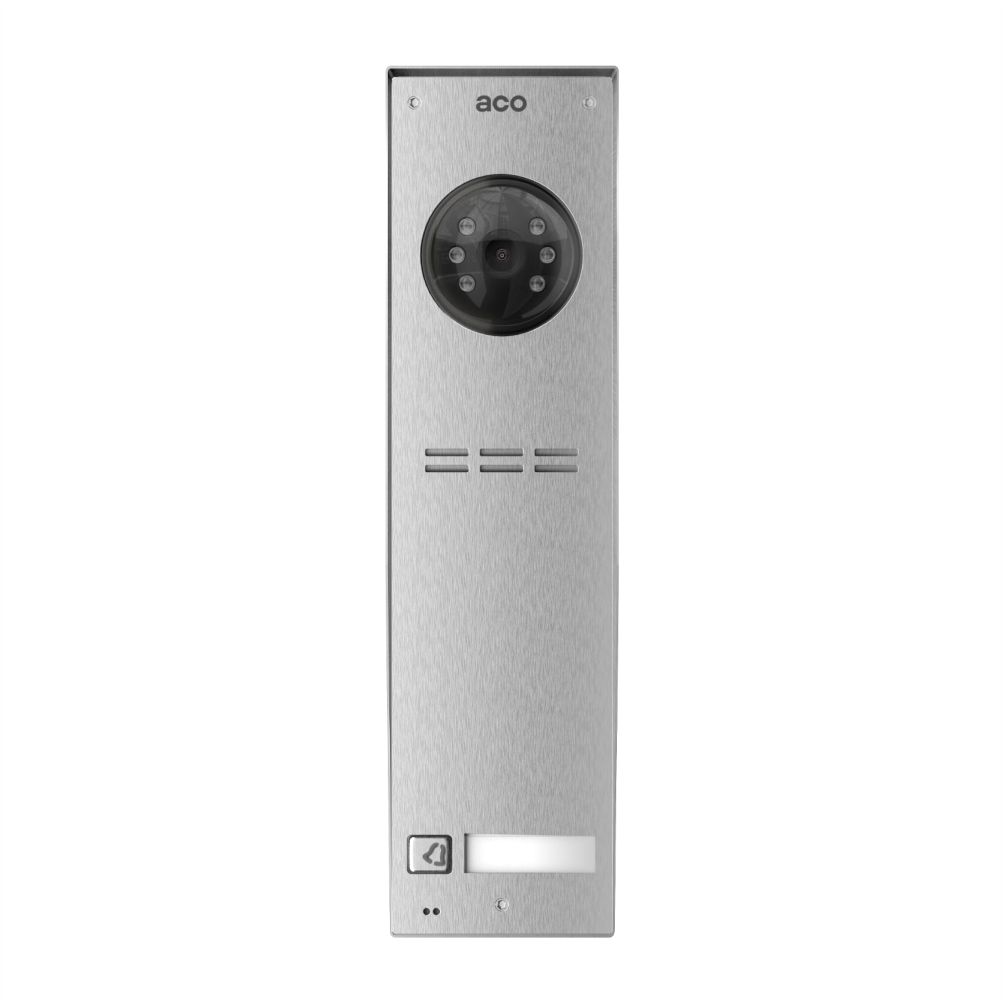 COMO-PRO-V1 Digital video door entry system with key fob reader and 1 button