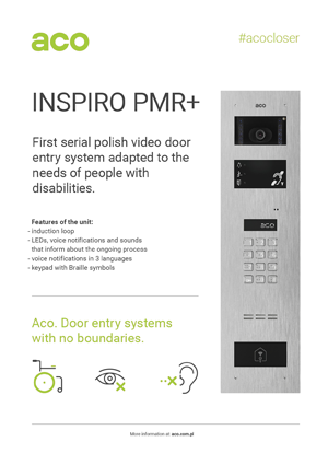 INSPIRO PMR+ brochure (English)